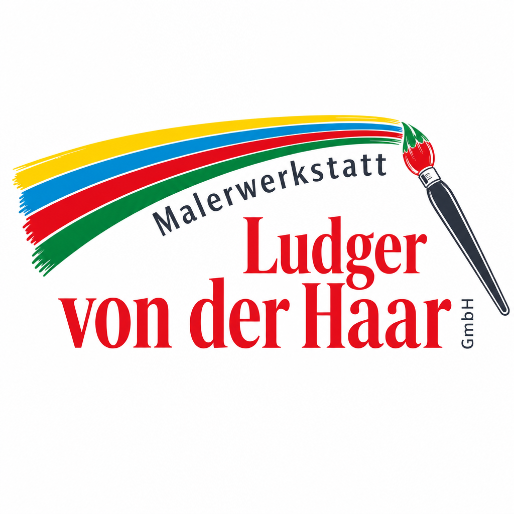 Malerwerkstatt von der Haar — Logo